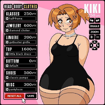 Customizable Kiki (Little Black Dress)