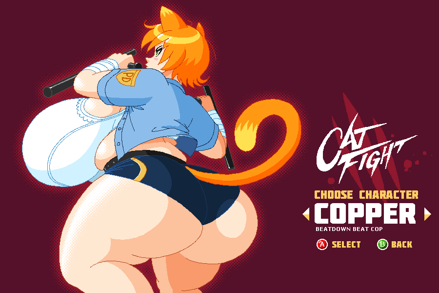 Cat Fight - Copper